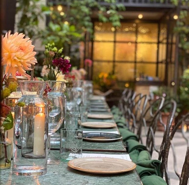 La Goccia terrace, Covent Garden