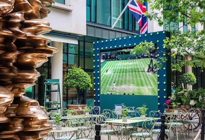 Wimbledon Centre Court Yard, Ham Yard London