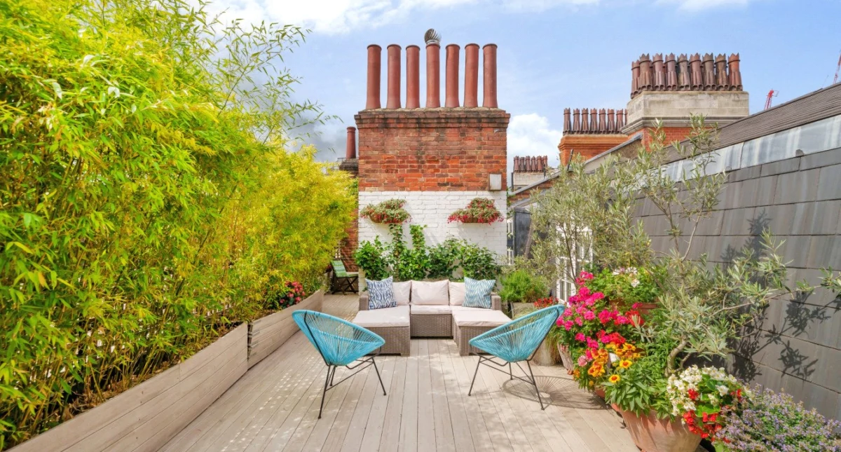 rooftop garden flat